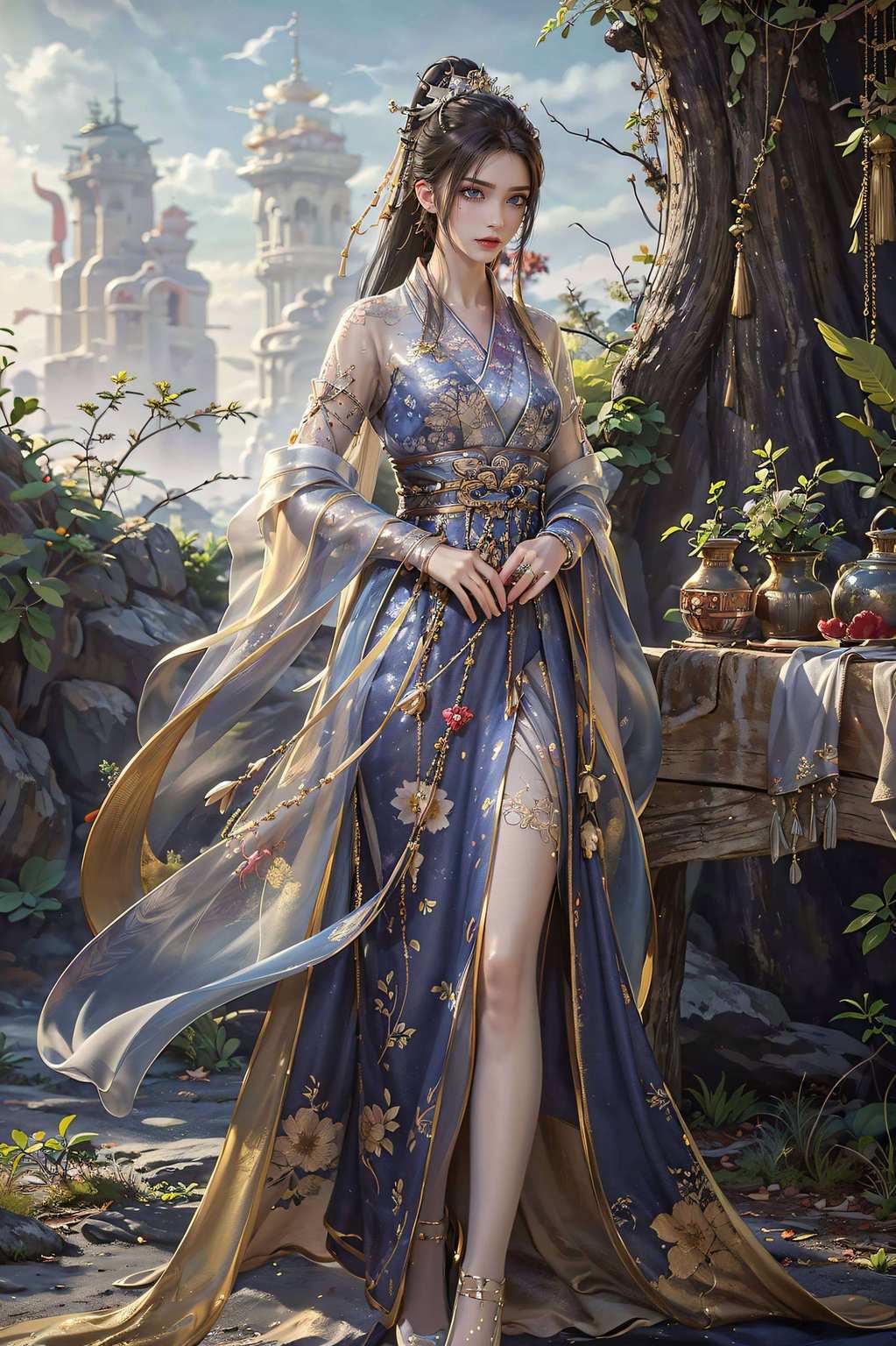 成为真正的国漫迷必备！它是融合了国漫女神的韵味与玄幻元素的美作
