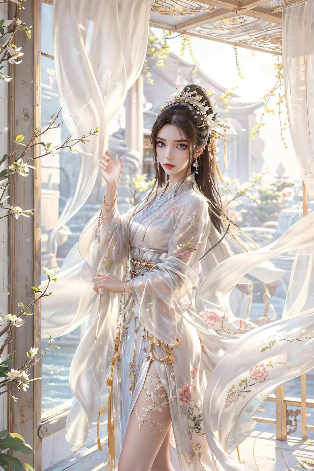 动漫女神的代表她是国漫壁纸中的永恒经典