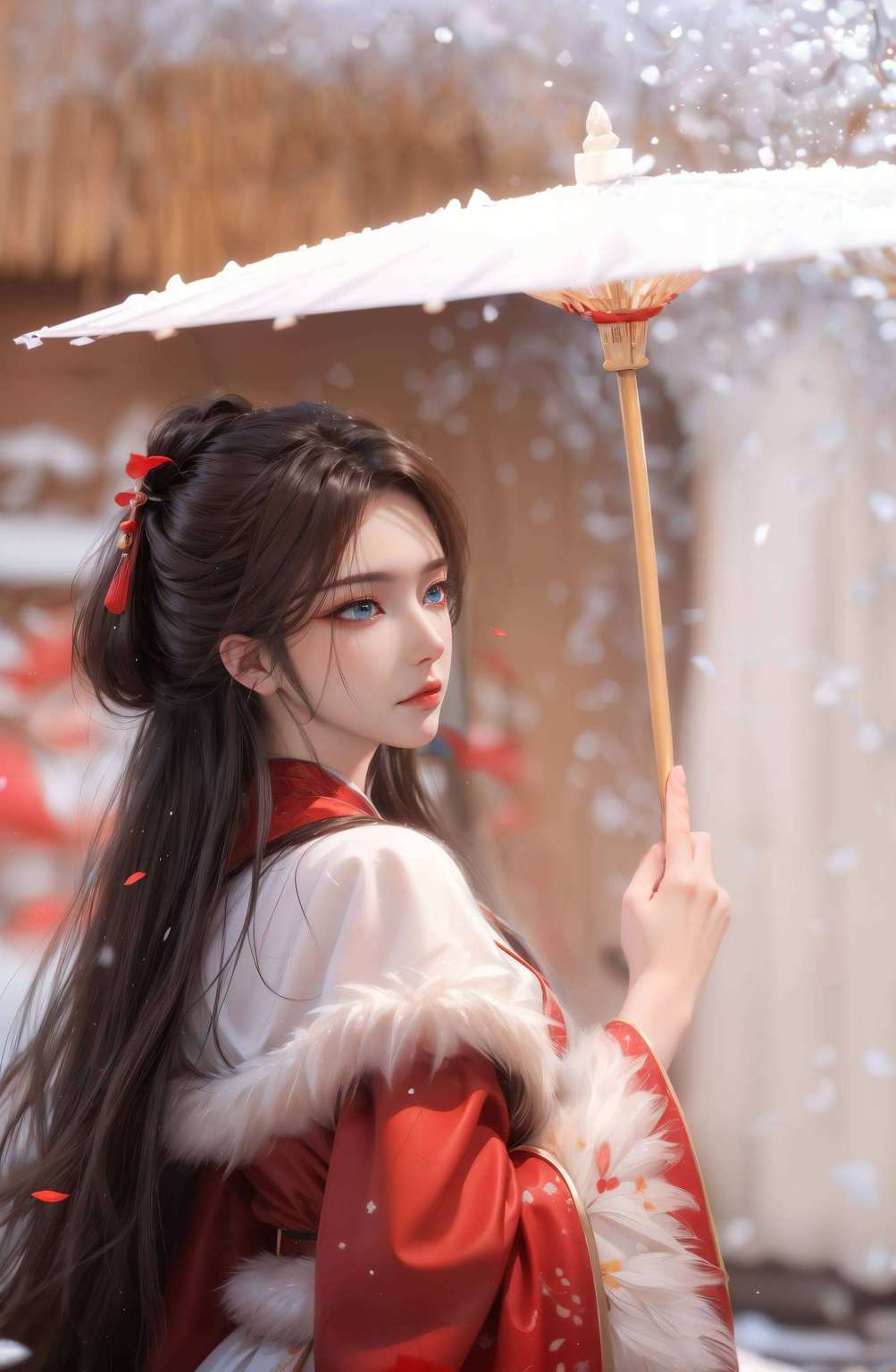 简直美得不要不要的！🌹这组壁纸融合了国漫的韵味都能在这找到自己的心头好
