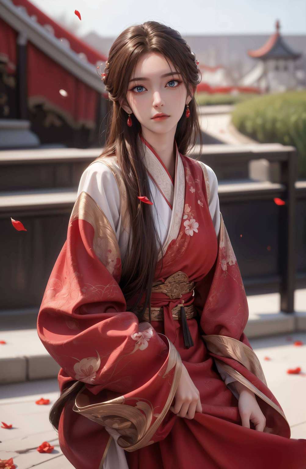 在国漫的世界里她们的壁纸不仅美得让人心动