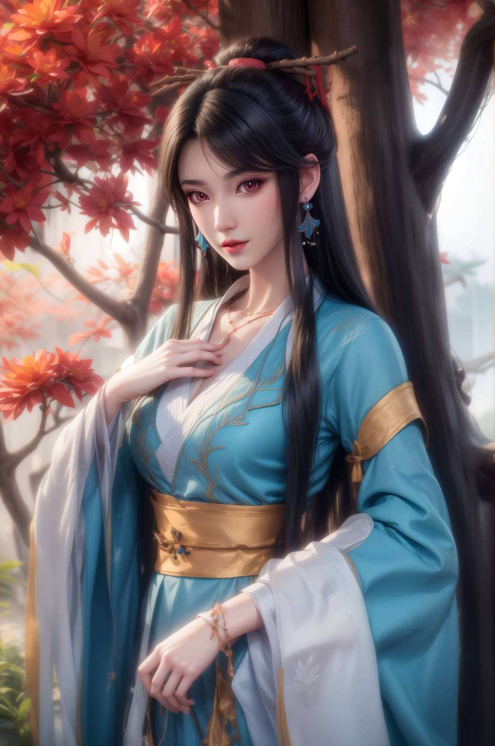 夭夭与元尊让你手机一亮