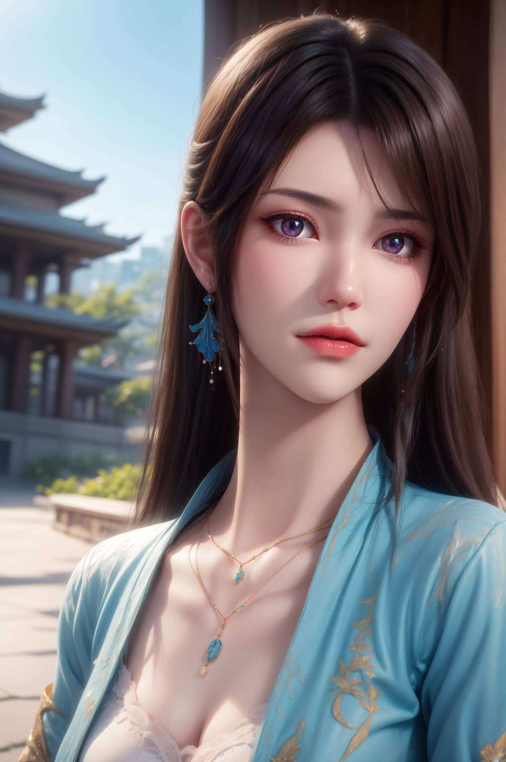 带你领略国漫女神的别样风情仿佛一缕清风