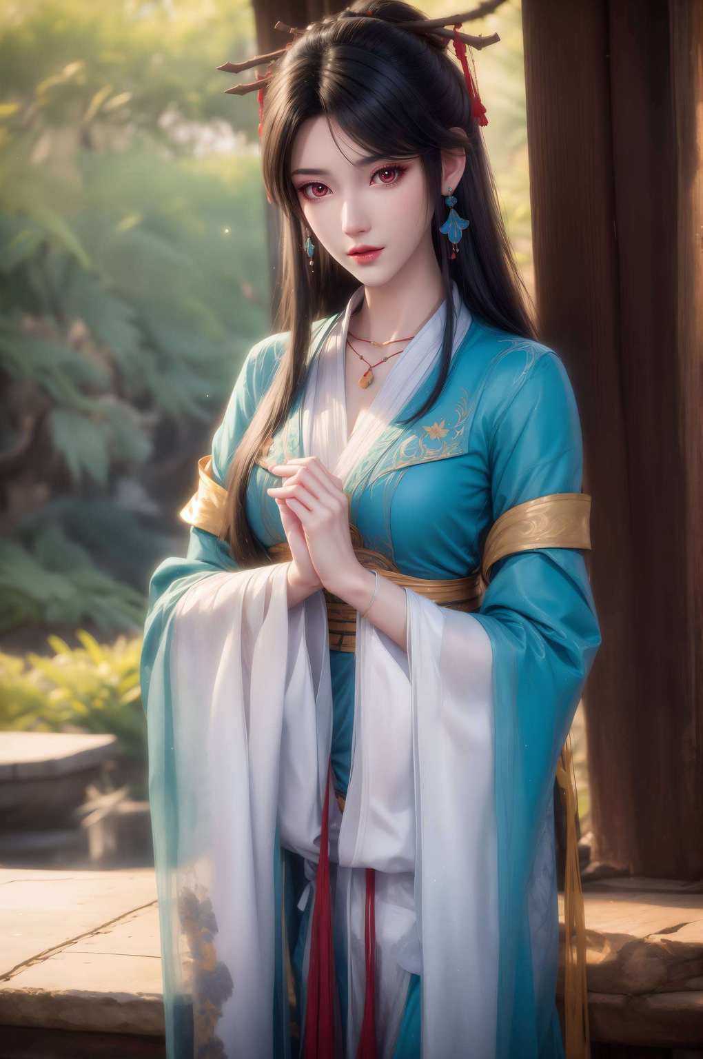 她是众多动漫美女中的“颜值担当”看一眼就让人心动不已