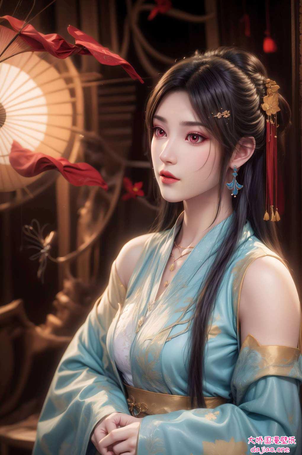 夭夭者与元尊相映成趣