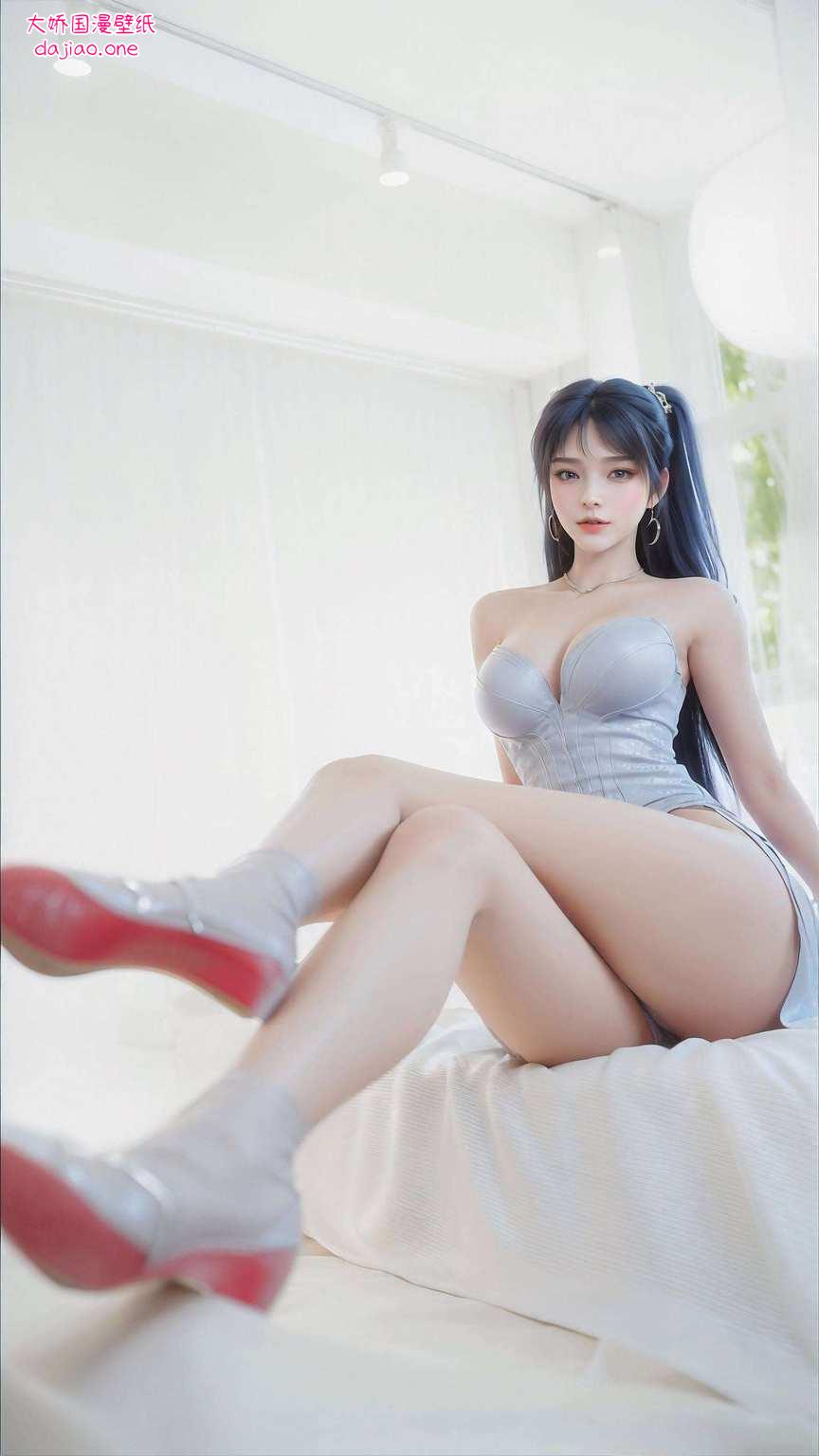 她以绝美容颜和独特魅力姬紫月