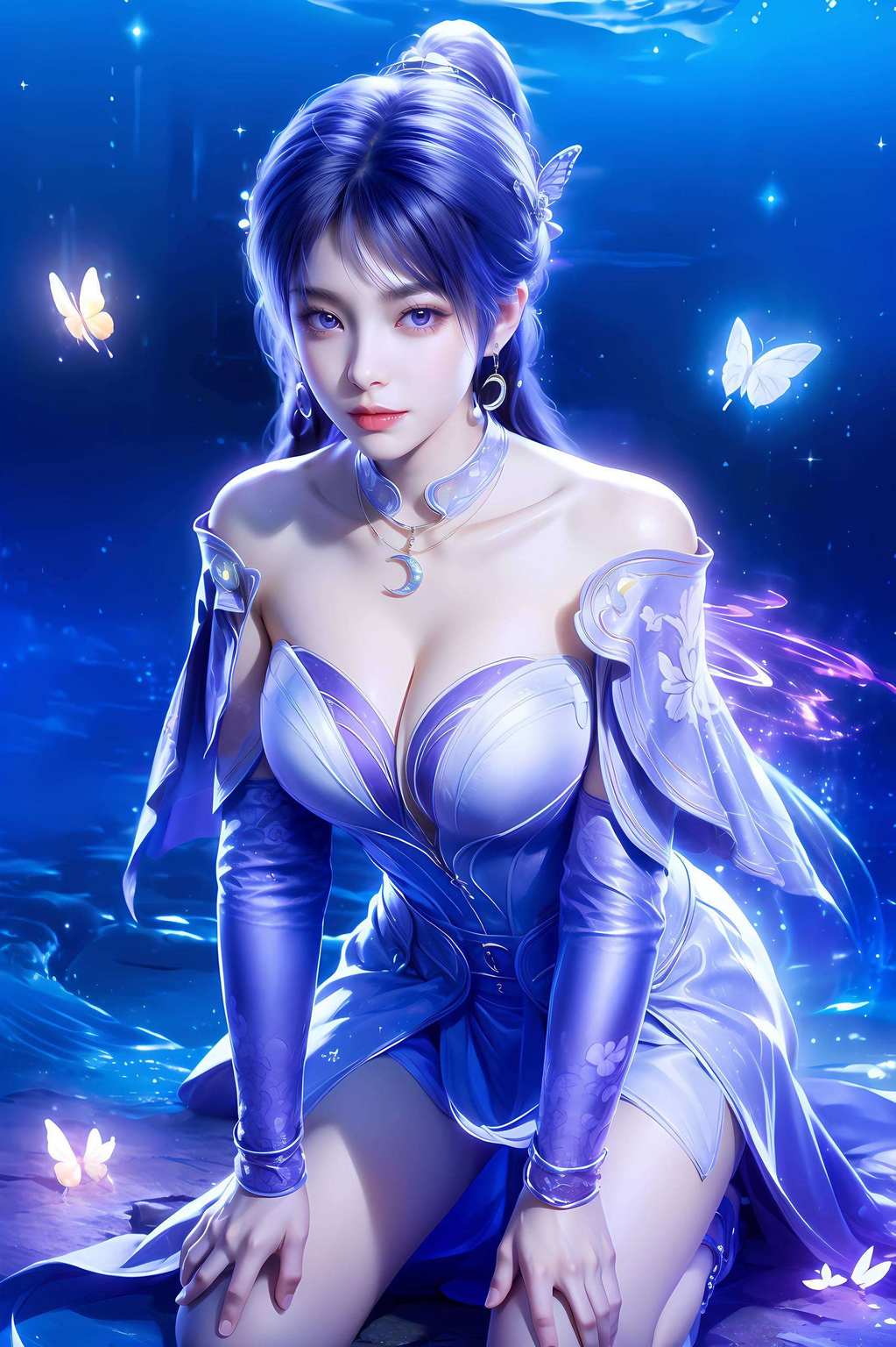眼神里藏着星辰大海还能让手机瞬间变身玄幻世界
