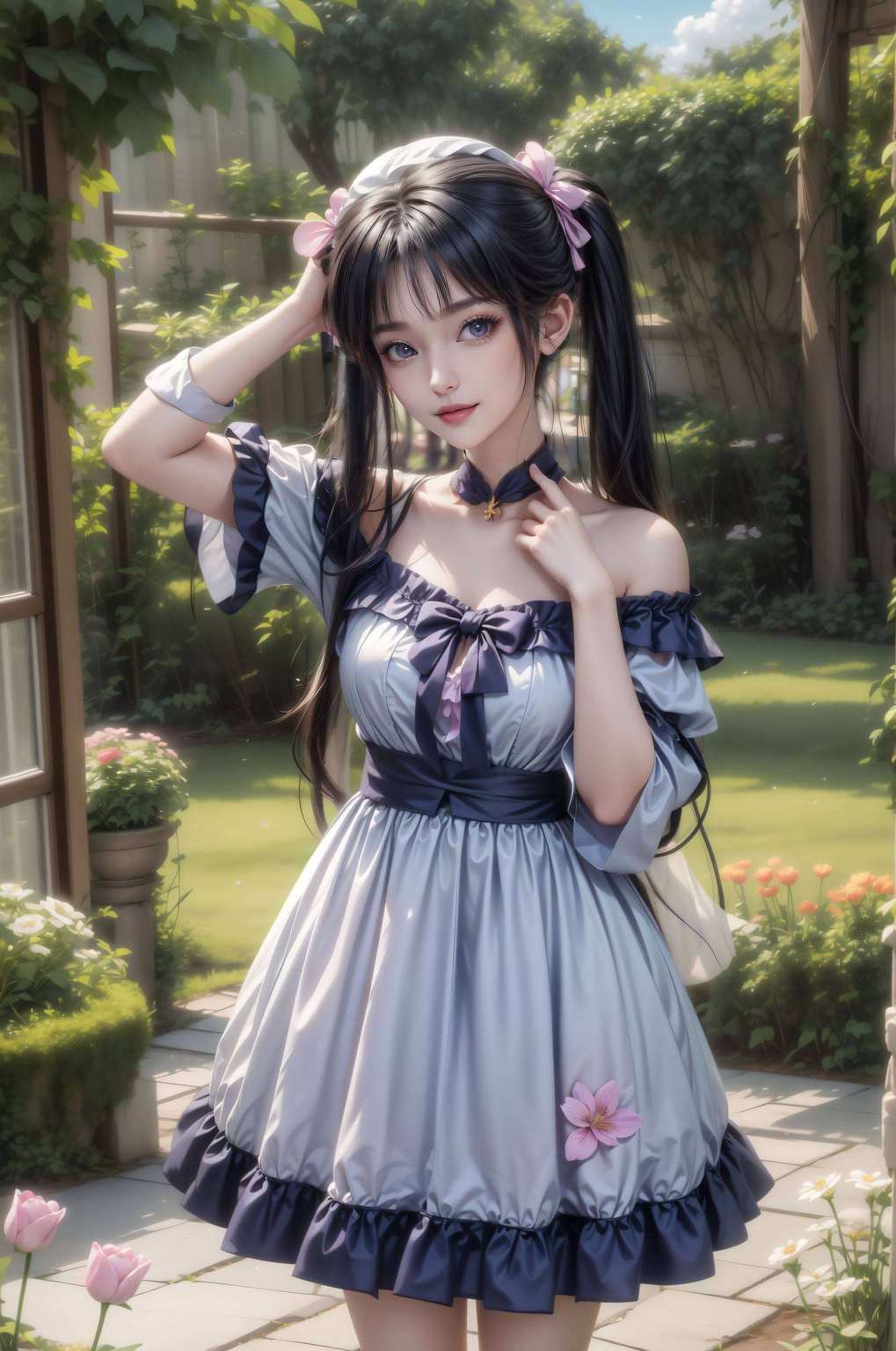甜美中带着一丝俏皮那位诛仙世界中的温柔女神