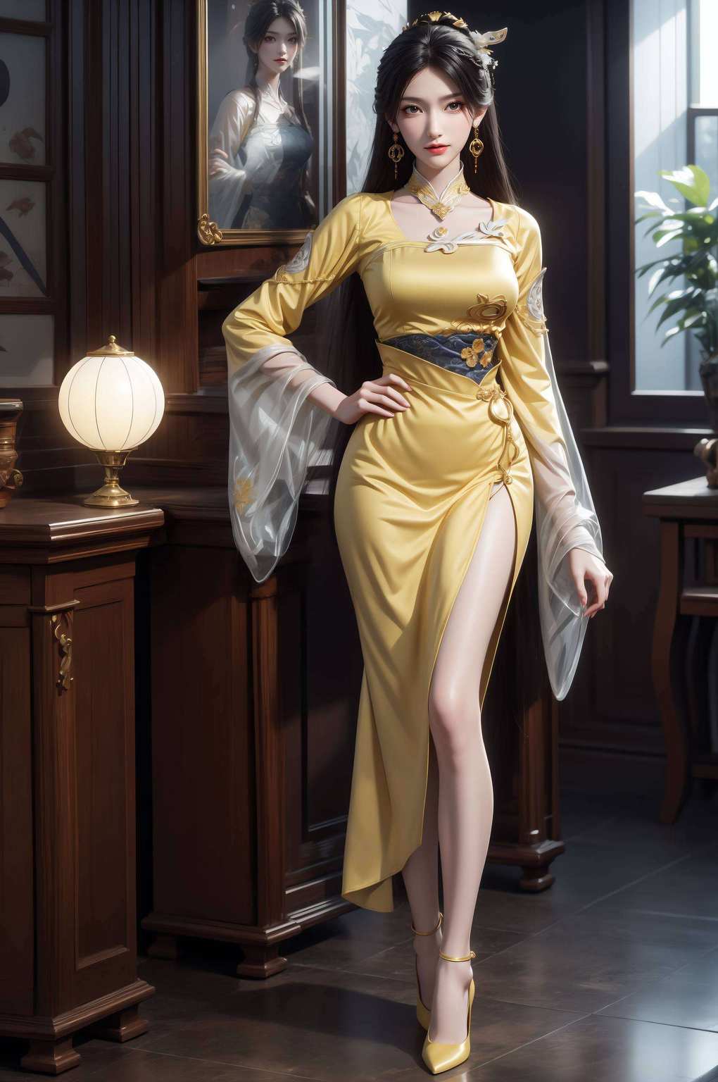简直美爆了！金瓶儿那婀娜多姿的身段这款国漫壁纸都能让你的电脑瞬间变身仙境！快来体验吧