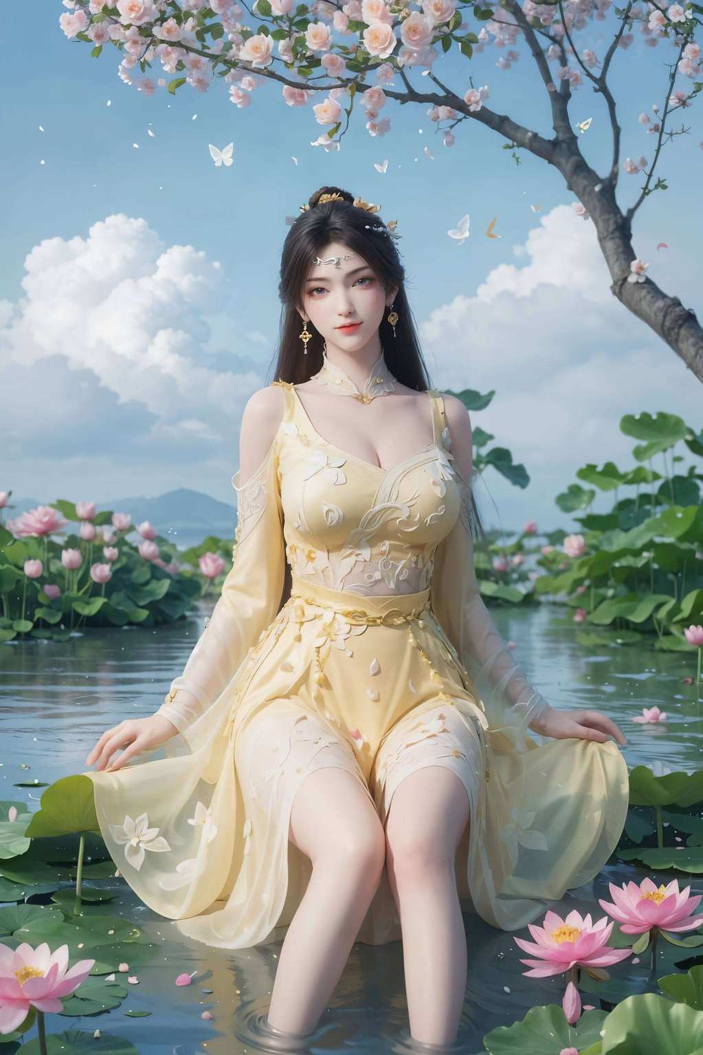 让你的iPad桌面瞬间变身国漫美女秀场！金瓶儿那双灵动的大眼睛今天给你们带来一份视觉盛宴！4K超清的金瓶儿壁纸大集合