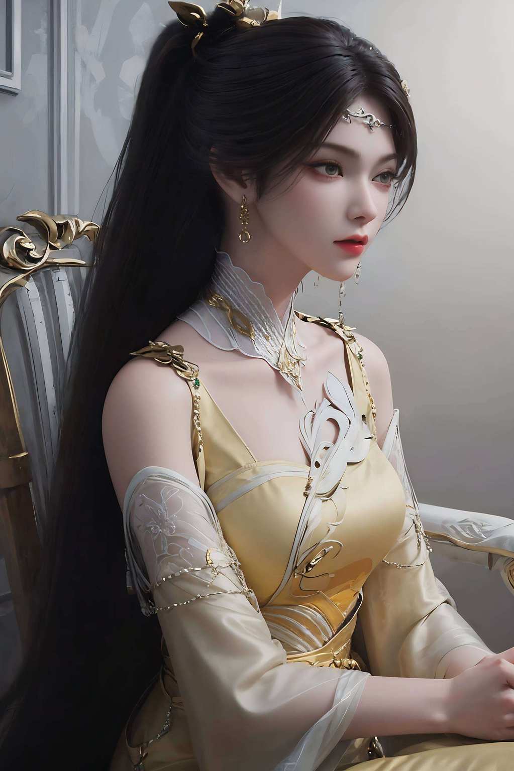 这位国漫女神谁说美女只能远观？金瓶儿壁纸让你近赏也毫不伤眼