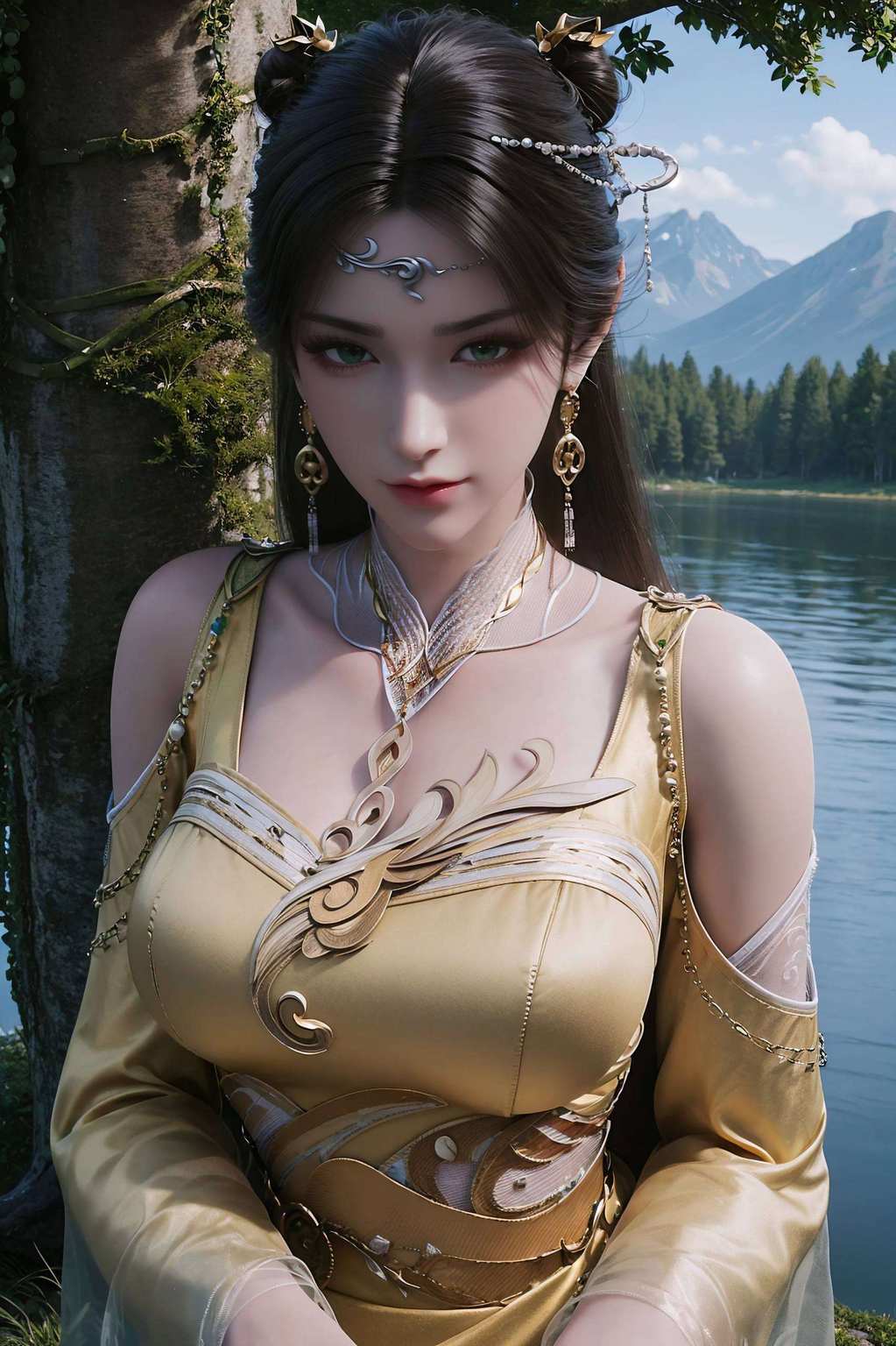 不仅是手机的装饰以其独有的玄幻气质和绝世美貌