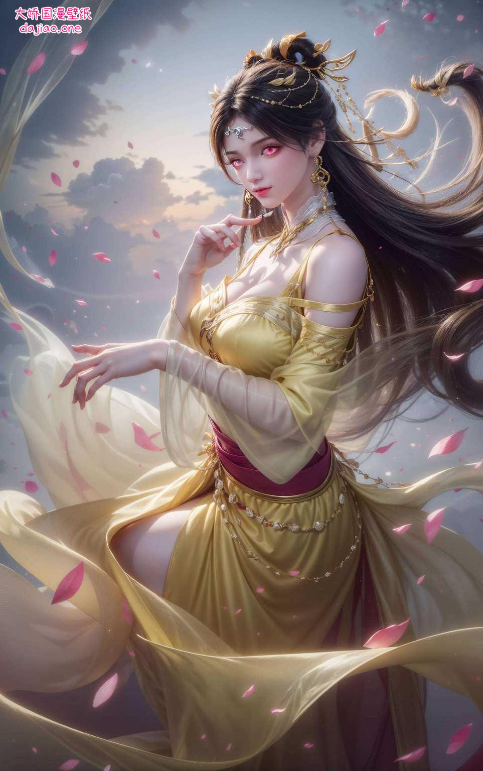 保证心情美美哒！这可是免费壁纸包哦让你的手机瞬间变身国漫界的颜值担当！金瓶儿那韵味儿