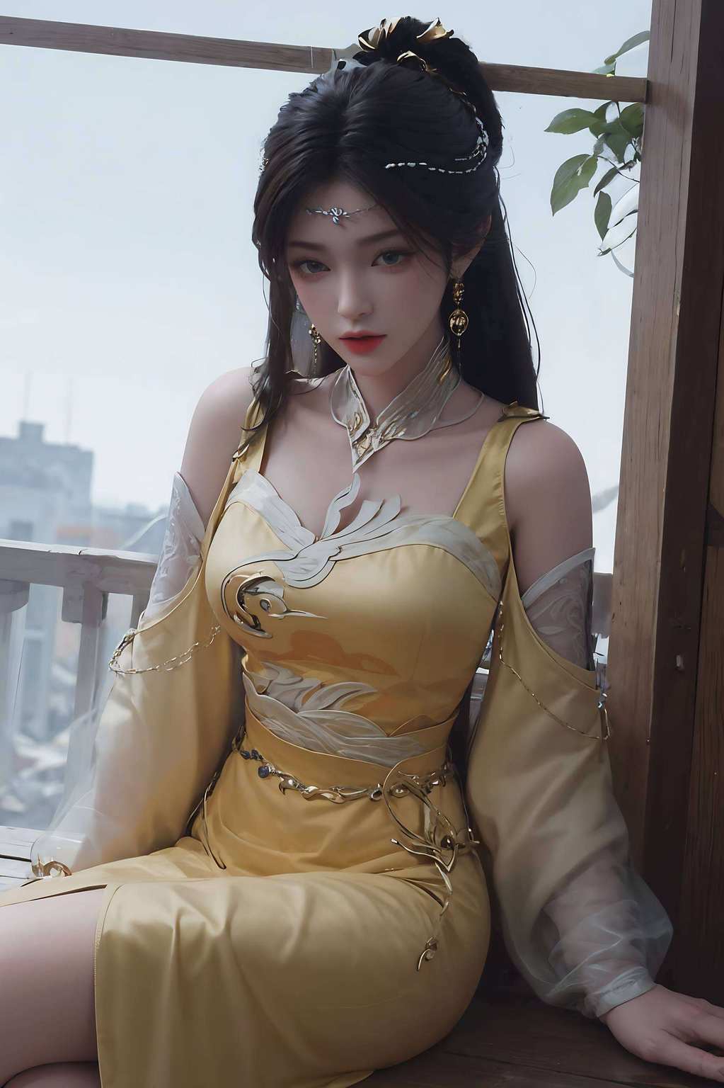 让她成为你的手机壁纸她是国漫中的绝世美女