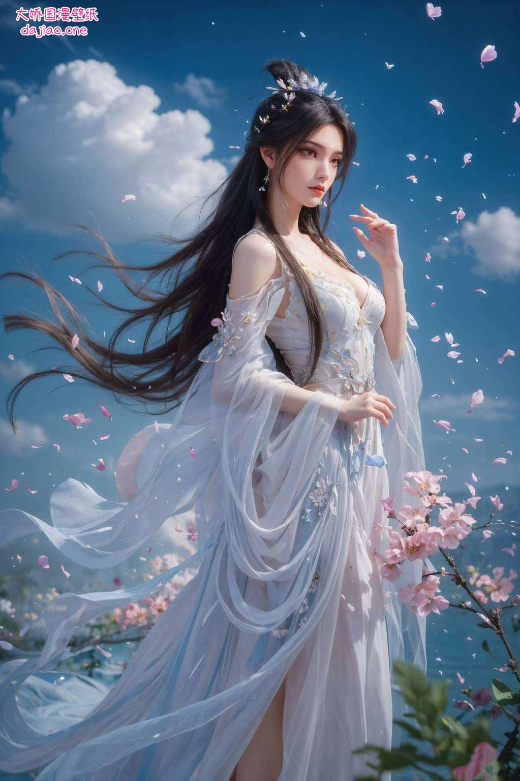 享受视觉盛宴！快来看看这些美得让人心动的国漫美女图片