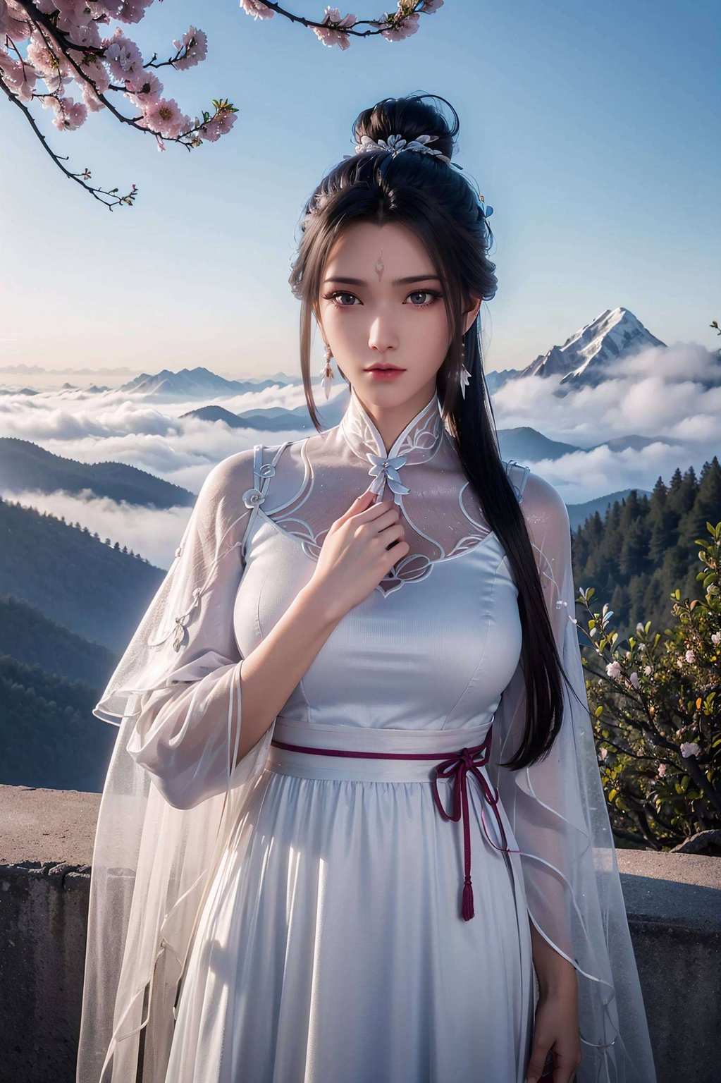国漫女神的魅力尽显无疑满满的玄幻风情