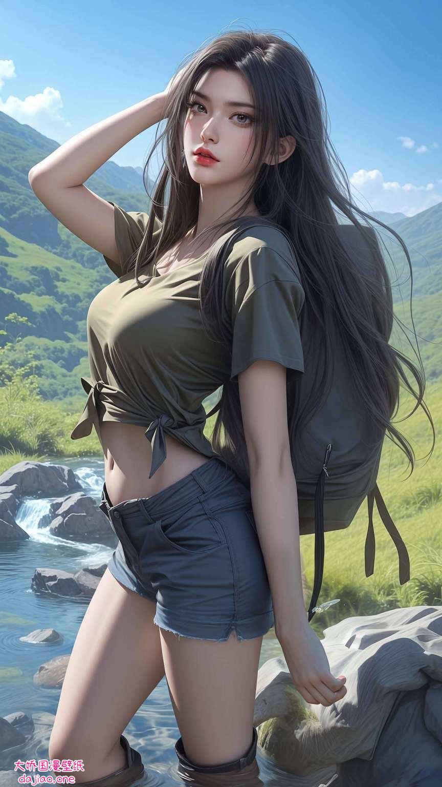 不仅让你的电脑、手机瞬间变身国漫风格的梦幻舞台简直完美得让人忍不住想戳屏抱走！这壁纸