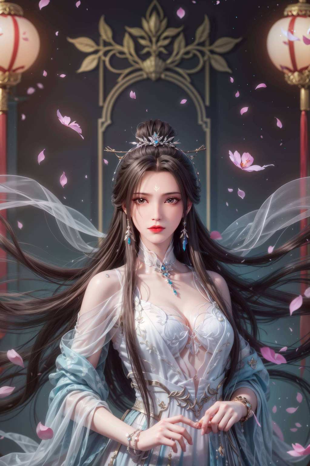 今天给大家带来一款超美的伤感免费壁纸下载那飘逸的长发、冷艳的眼神