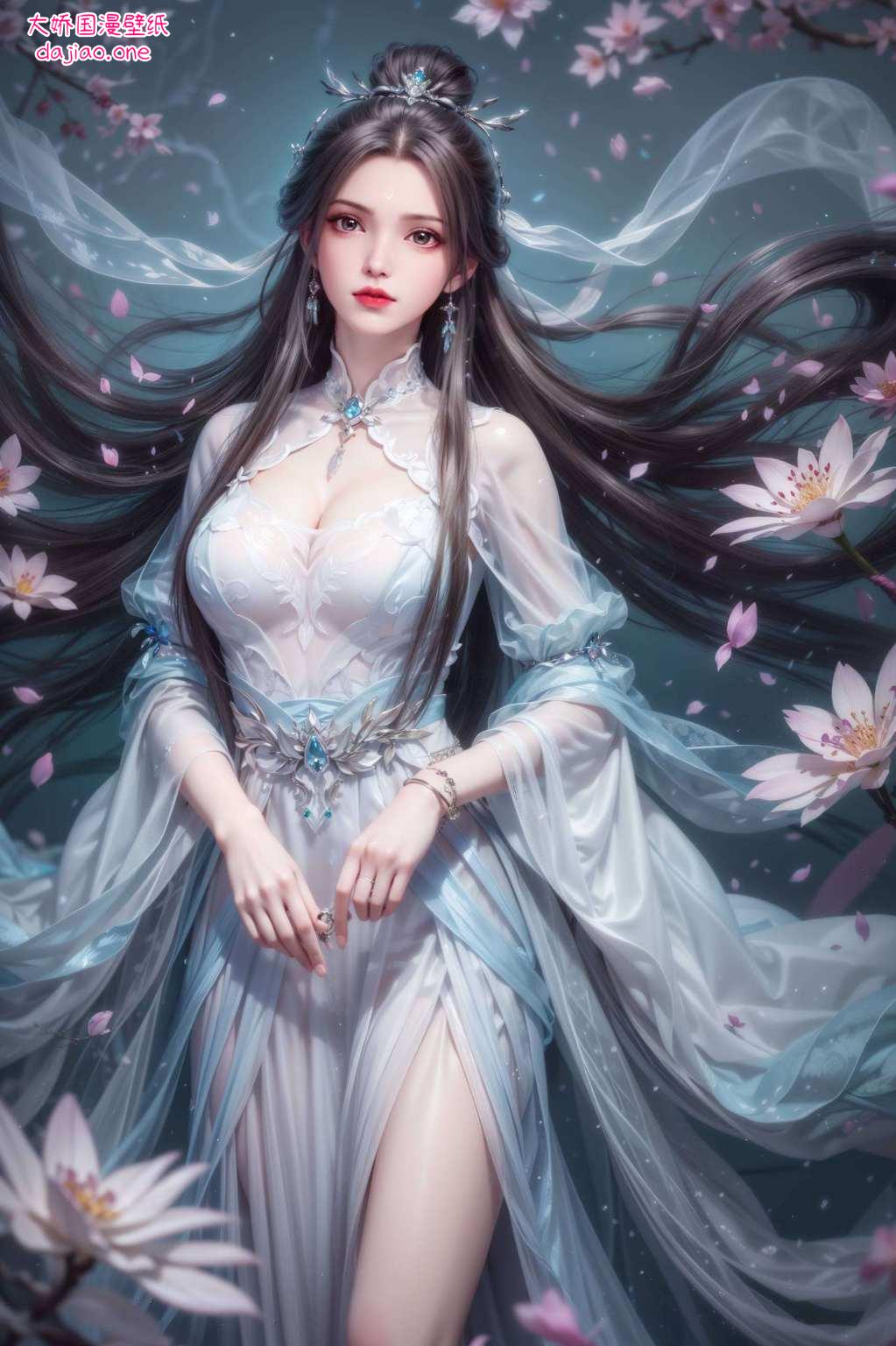 让你的电脑桌面也跟着仙起来！陆雪琪的美貌和气质
