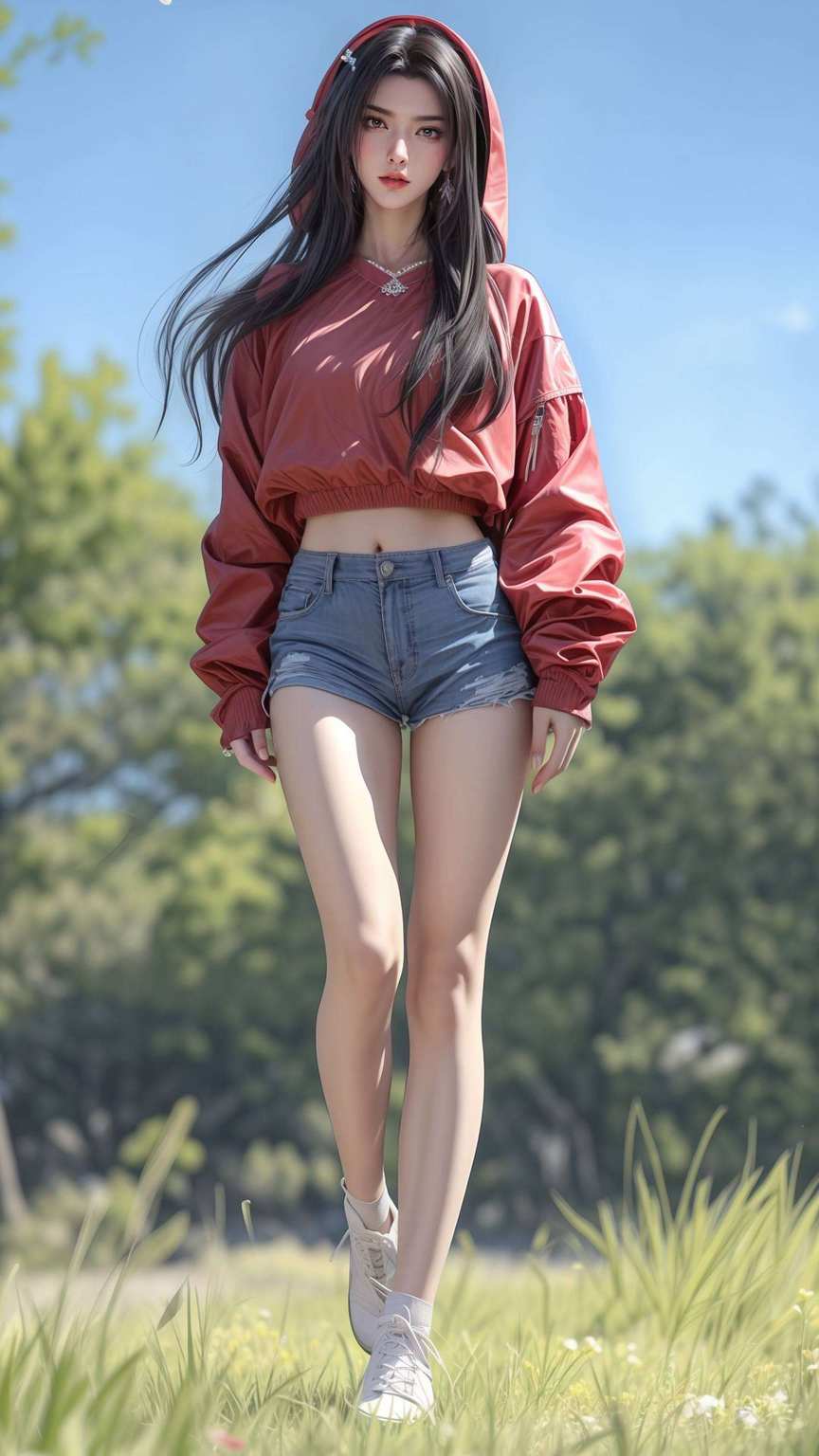 简直是从诛仙里跳出来的人物！这款壁纸融合了国漫的韵味和玄幻的大气不仅让你手机瞬间变身国漫女神的秀场