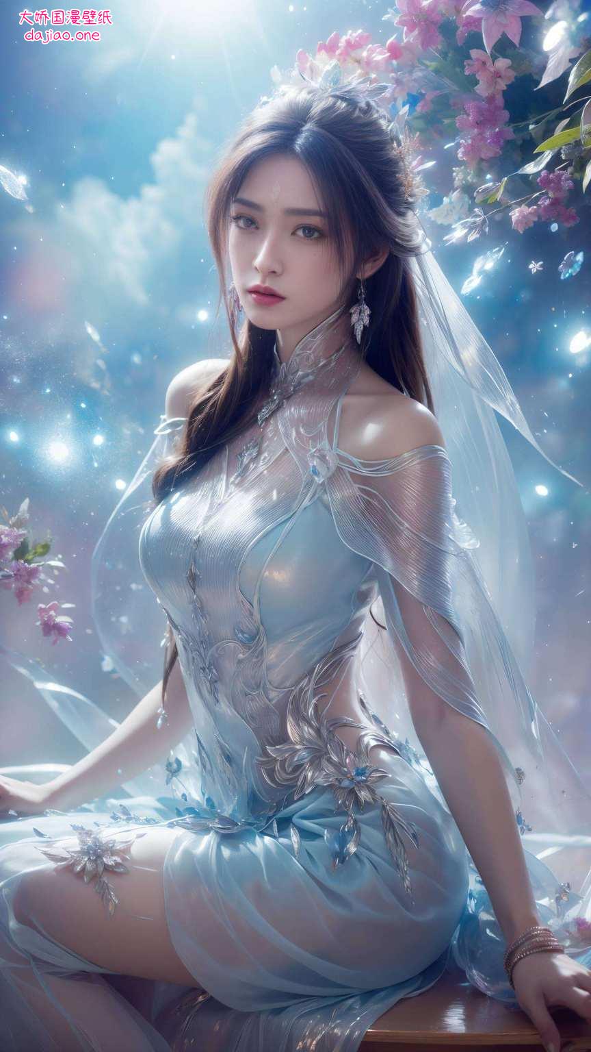这回来了不得的好东西——陆雪琪旧建模壁纸高清版！她是诛仙里的冷艳仙子我敢打赌