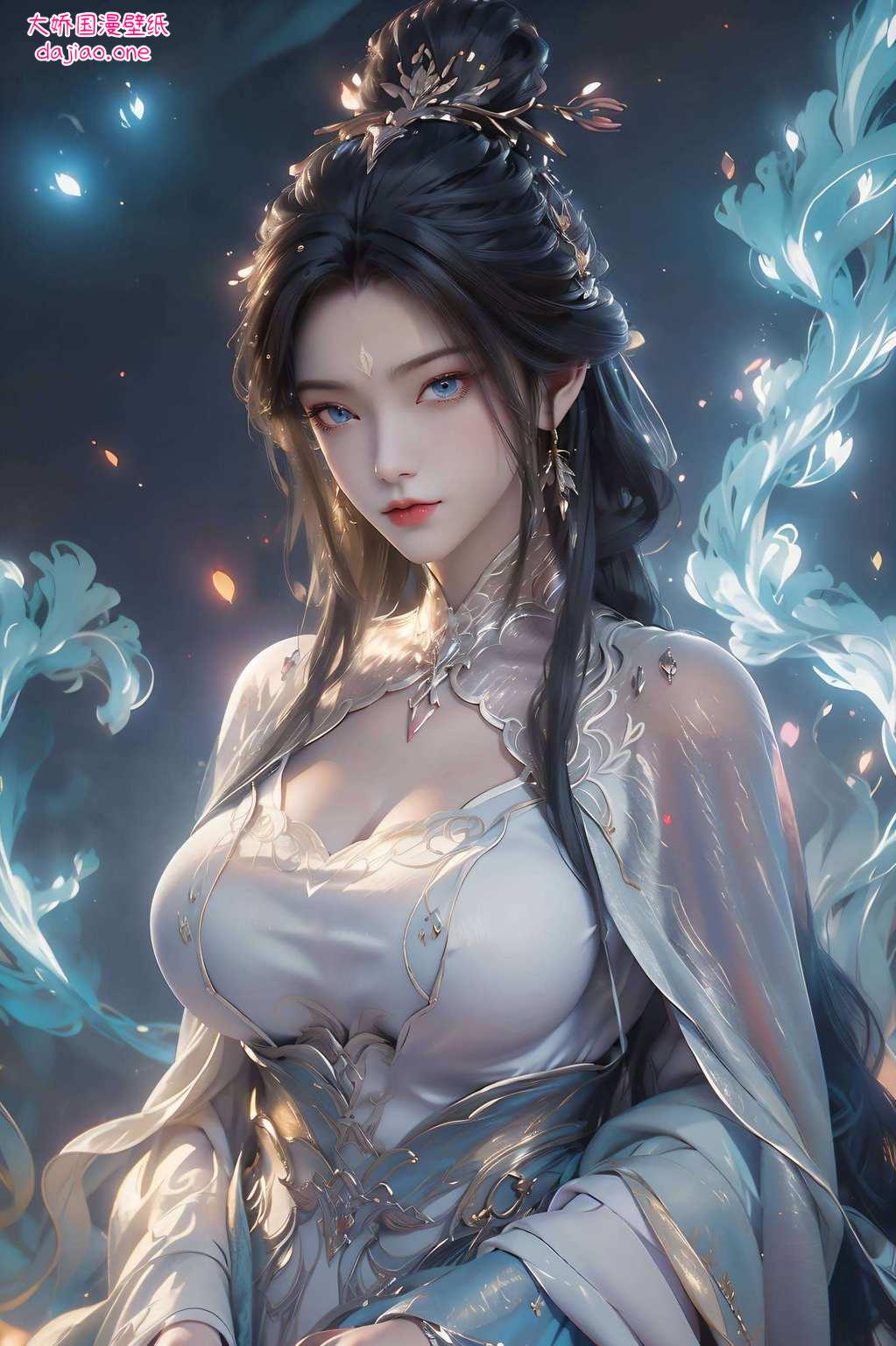 是陆雪琪那清冷眼神中的深情各位壁纸控们！今天给大家推荐一款绝美的国漫壁纸——那就是我们的诛仙里的鬼厉与陆雪琪CP版！这不仅仅是一张壁纸