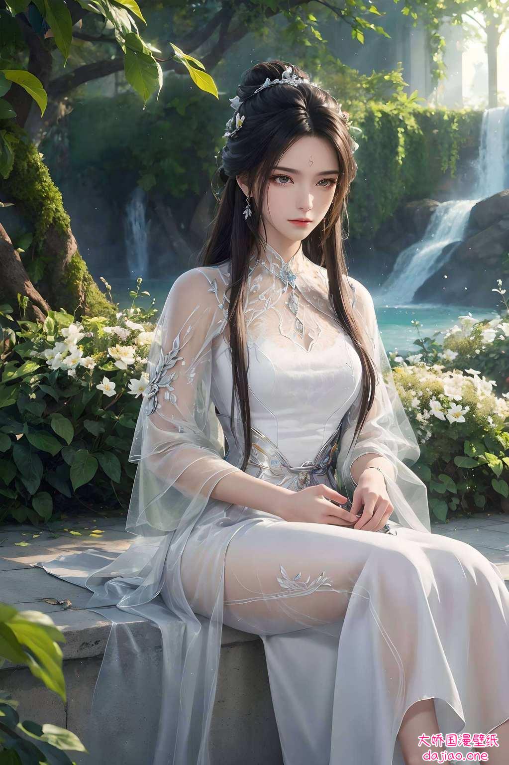 让人一看再看这高清壁纸上的她