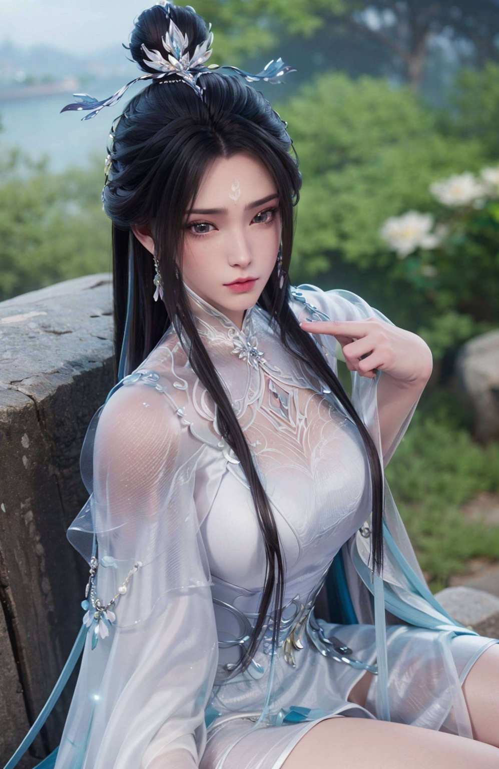 如同置身幻境陆雪琪