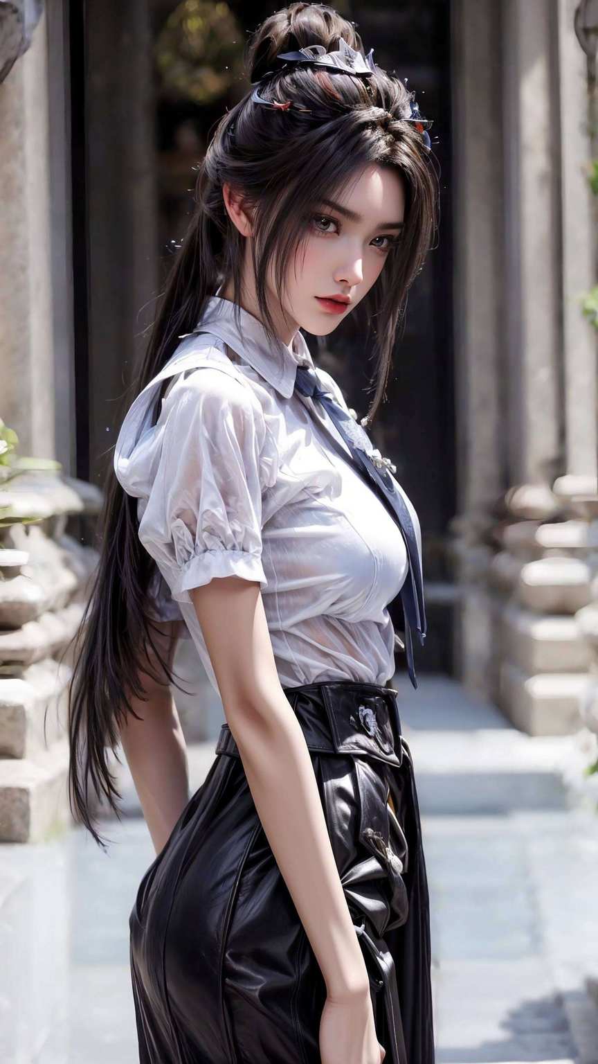 诛仙世界中一位绝世美女宛若仙子