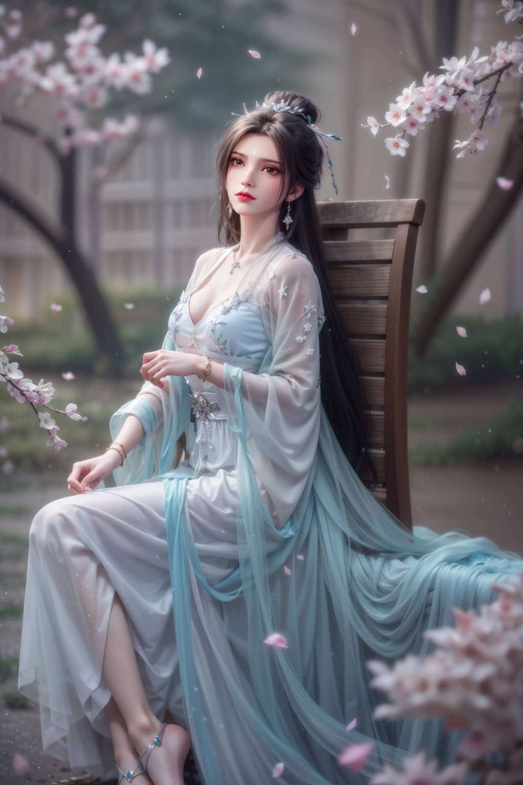 映碧水青山之幽深壁上画影