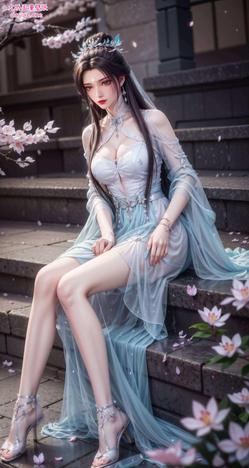 国漫女神的魅力各位眼神锐利的网友们