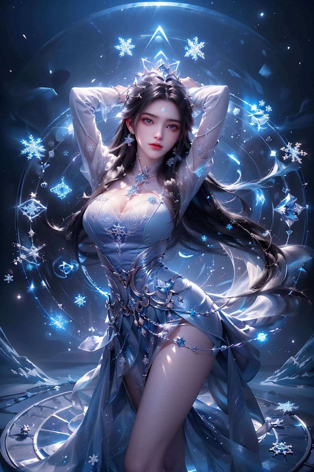 各位仙侠迷们！🌟🎉 这里有张陆雪琪的超清壁纸把她设置为手机背景