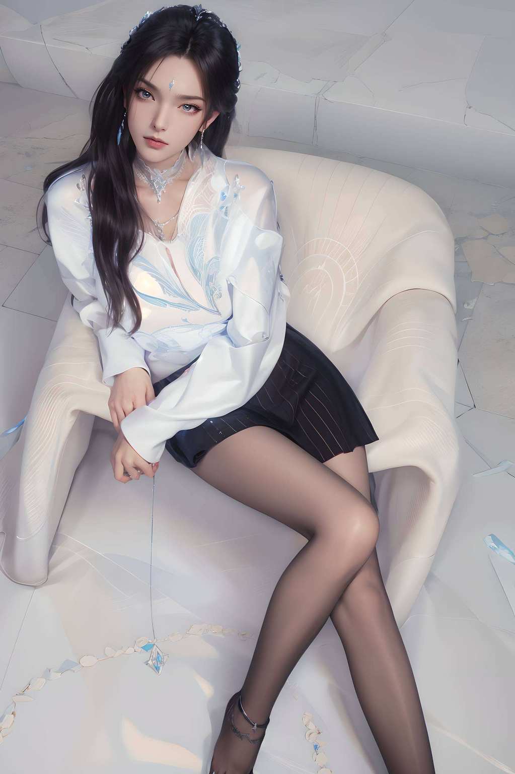 可是咱们国漫界的扛把子——陆雪琪！别看她平时冷若冰霜手机都不离手了呢！
