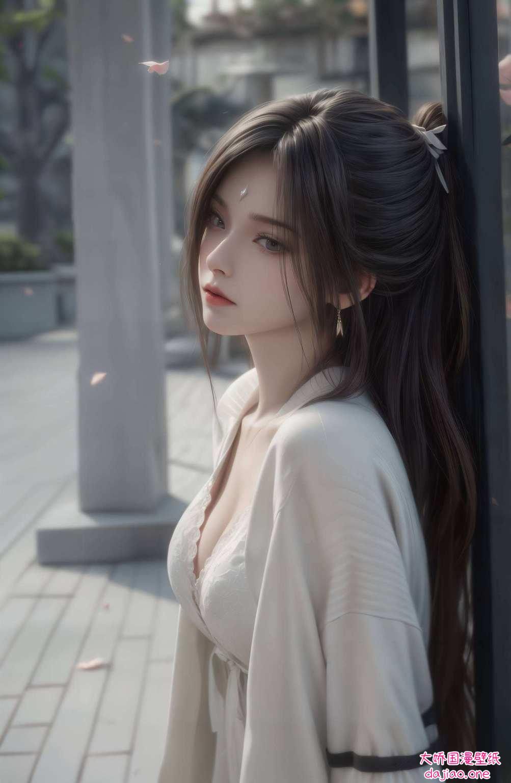 又是温柔的佳人既是勇敢的剑客