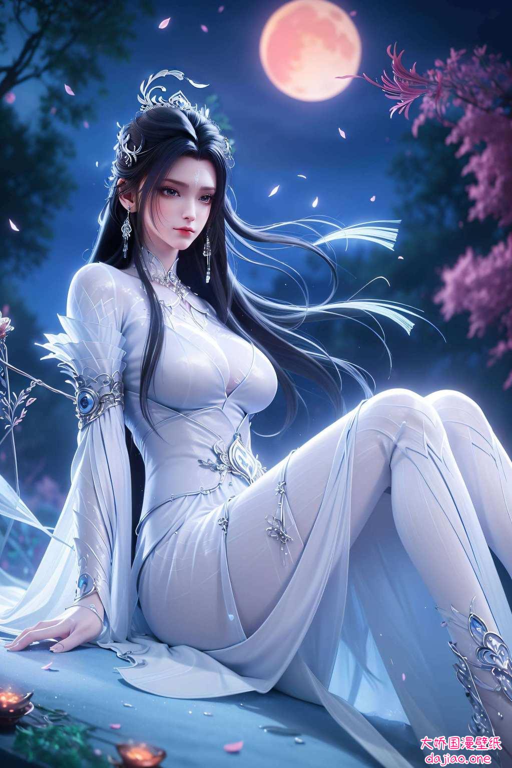 她的容颜如冰雪般皎洁那位来自《诛仙》中的绝世美女