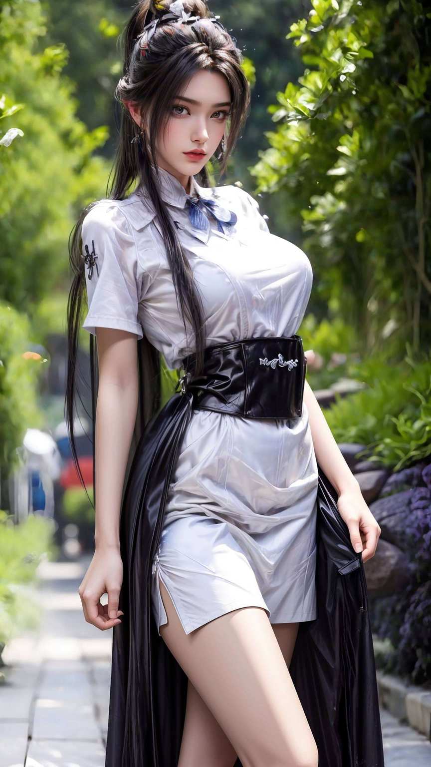 那眼神儿电力十足保准你的手机屏幕都能亮瞎路人的眼！陆雪琪壁纸