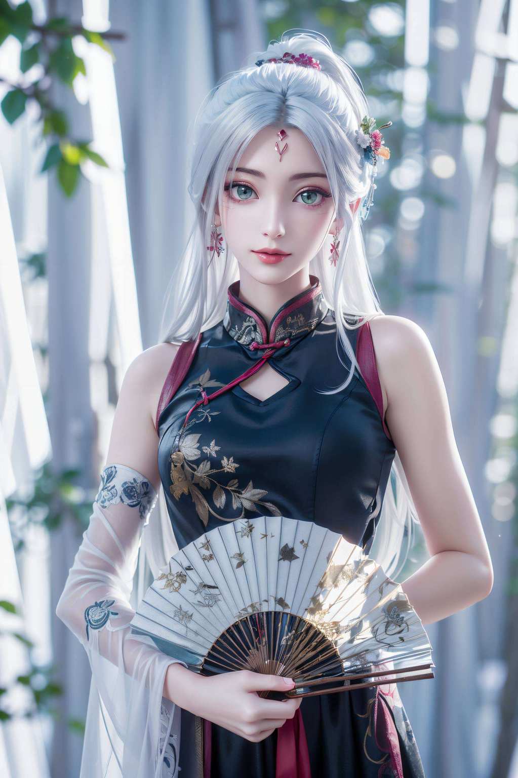 绚丽壁纸映照玄幻世界诛仙剑舞翩跹；国漫女神齐聚