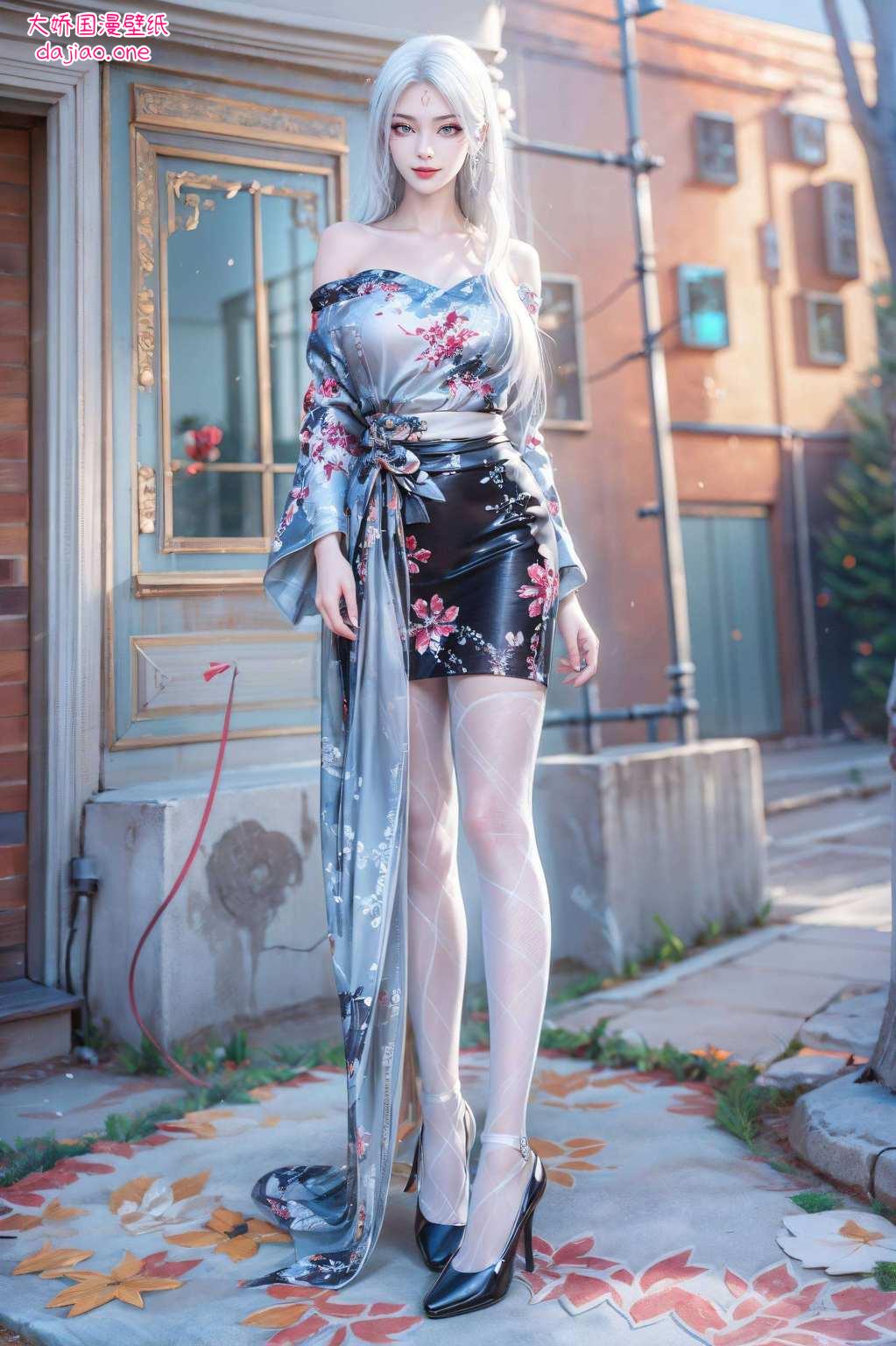 那画面手机屏幕上这位国漫美女轻轻一笑