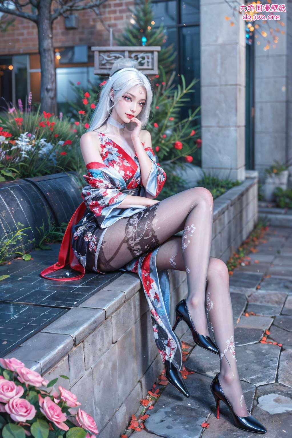 快来抱走这款壁纸还有更多国漫美女和动漫女神等你来“壁咚”哦！嘻嘻
