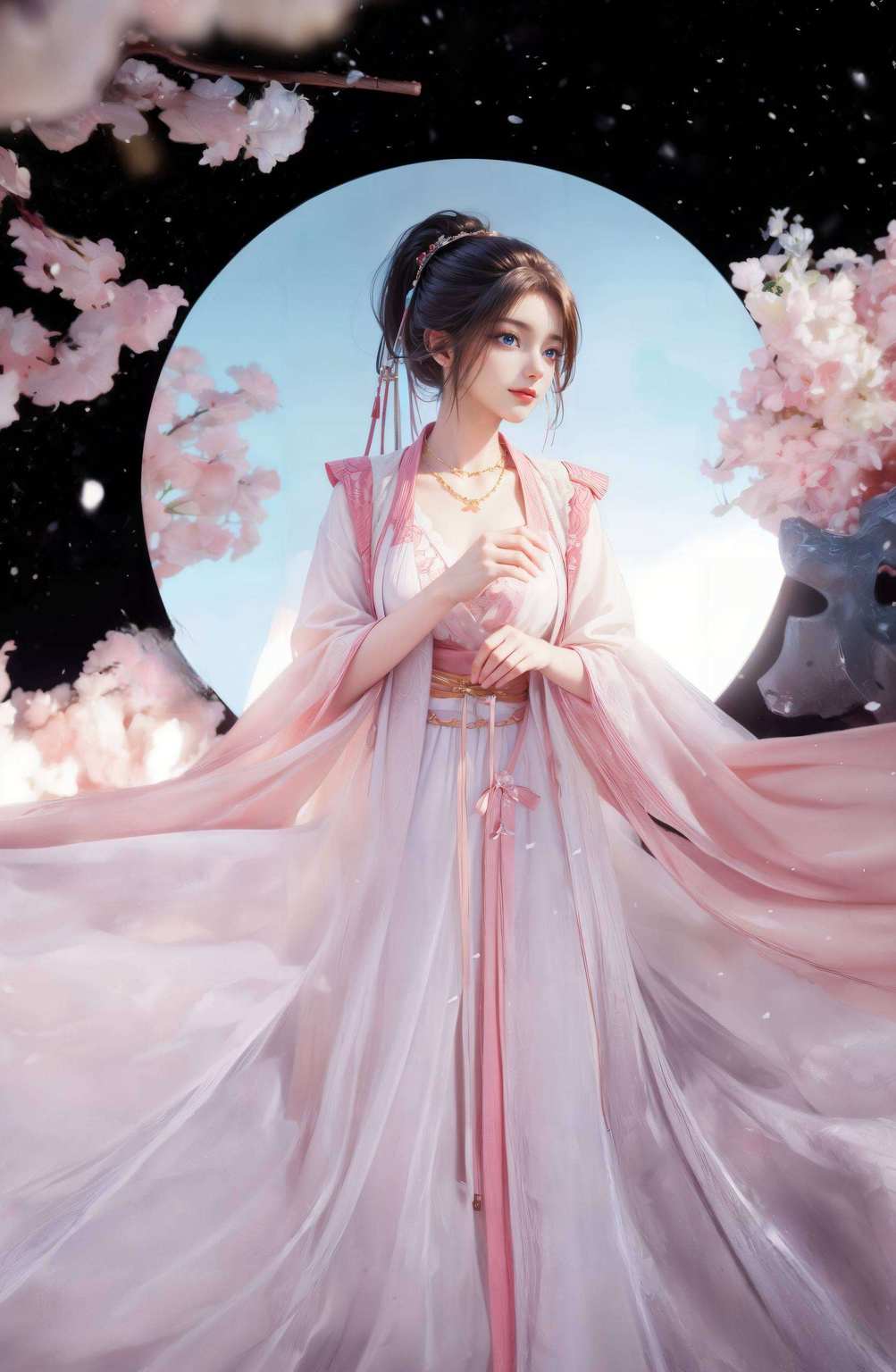 保准你一看就爱上这国漫女神的美丽倩影那位诛仙世界里的眼神清澈、剑气如虹的女神