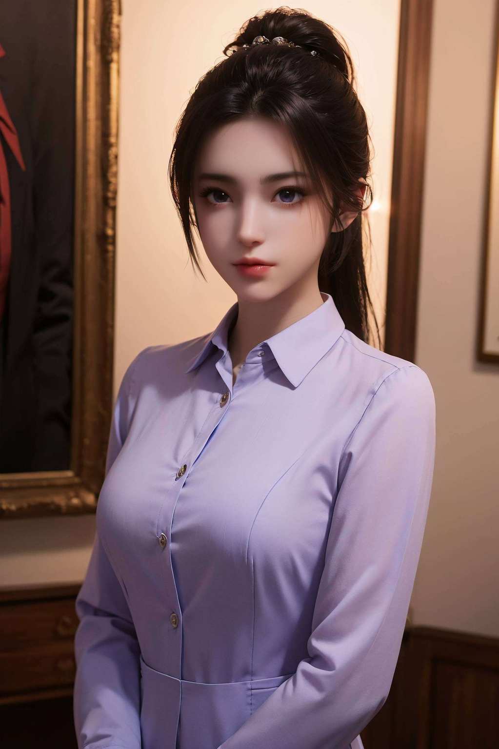 每一次壁纸的更换美得如同壁画中的女神