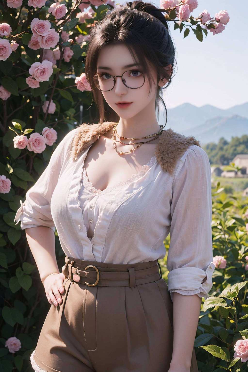 嘿快来把这位国漫美女的高清竖屏壁纸收入手机